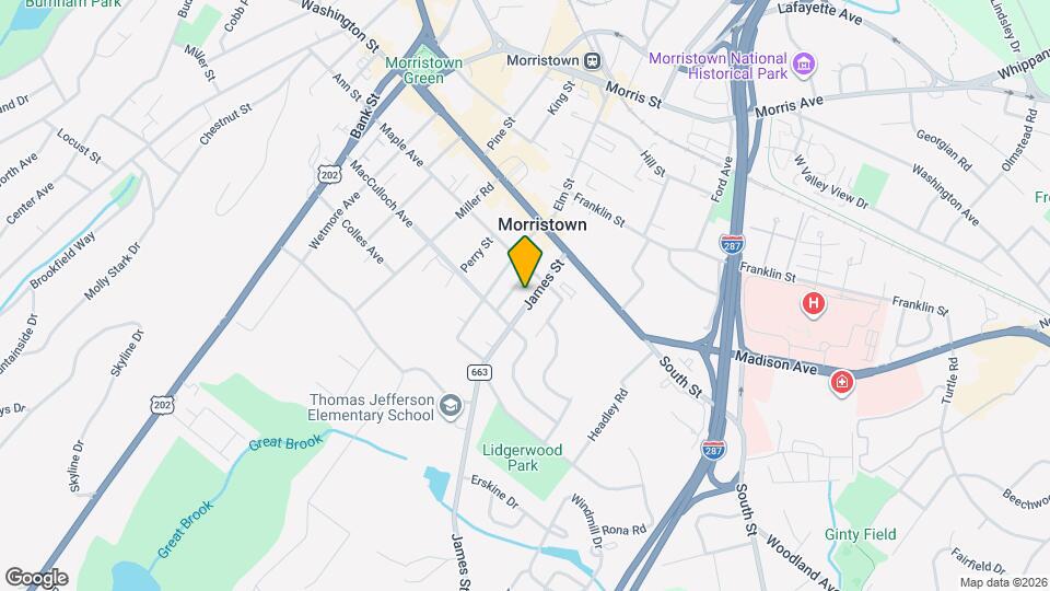 27 James St, Unit A Mapa y Detalles de la Ubicación