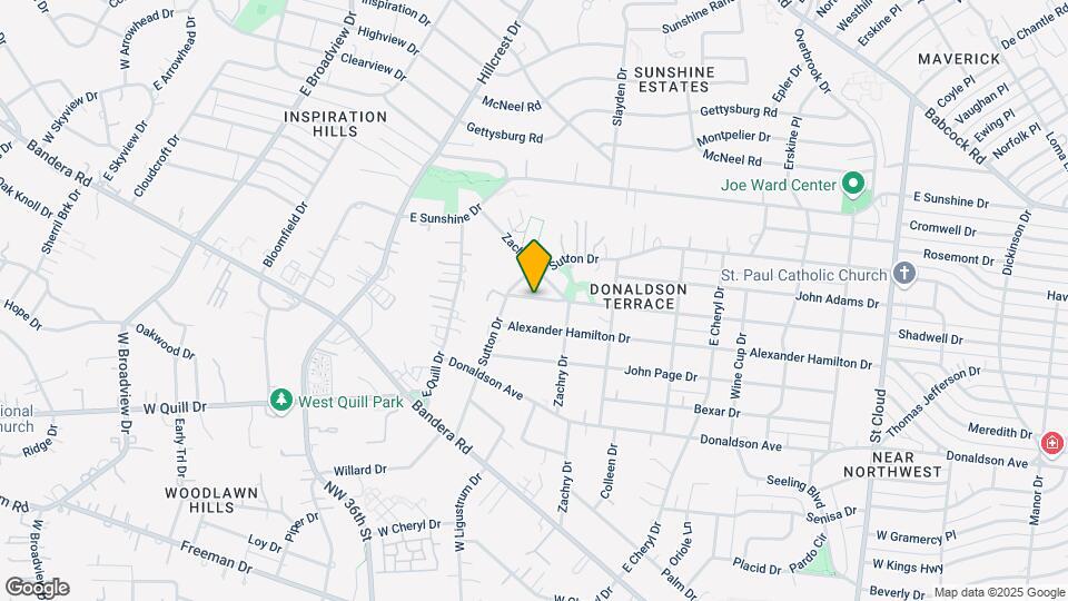 1234 Shadwell Dr Map and Location Details