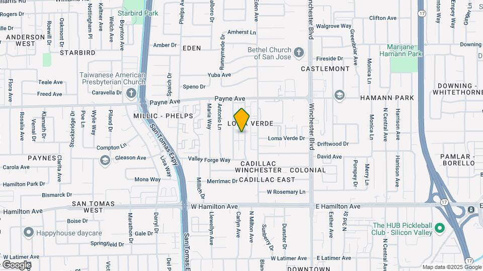 1401 Lexington Dr Map and Location Details