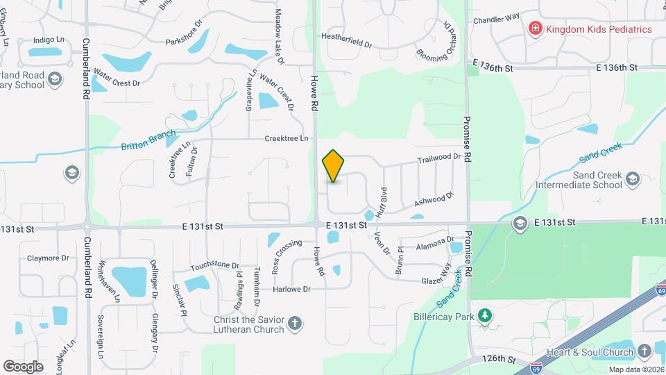 13255 Summerwood Ln Map and Location Details