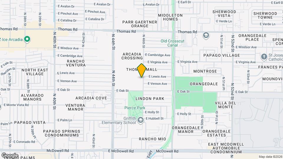 2336 N 46th St Map and Location Details