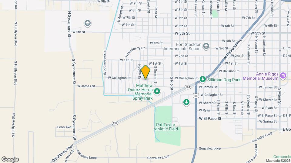 302 S Everts St Map and Location Details