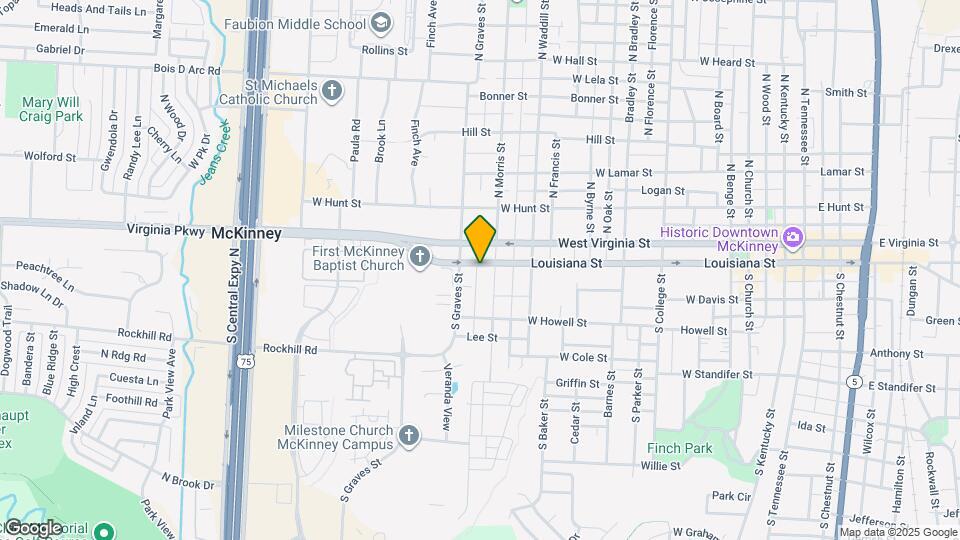 1407 W Louisiana St Map and Location Details