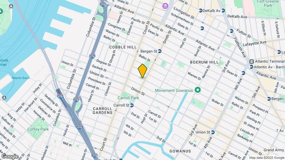 354 Degraw St Mapa y Detalles de la Ubicación