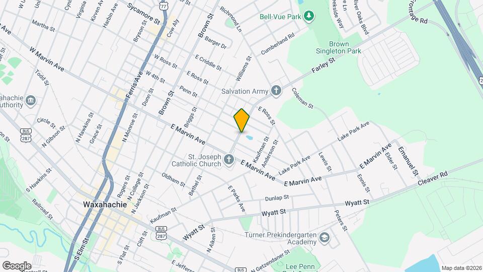 206 Farley St Map and Location Details