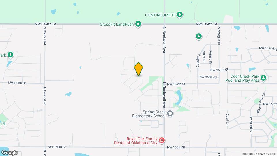 7309 NW 158th St Map and Location Details