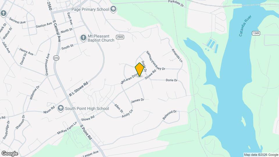 505 Stowe Rd Mapa y Detalles de la Ubicación