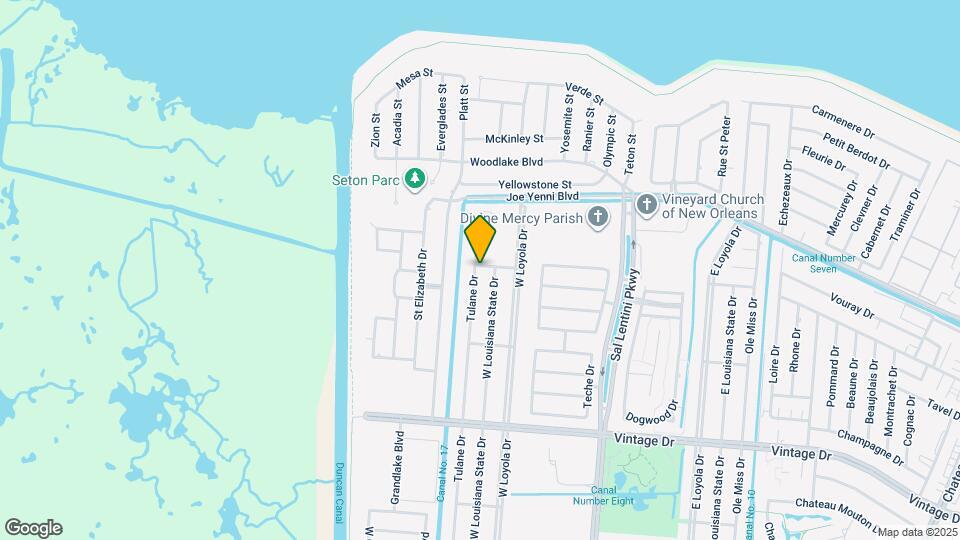 4172 Tulane Dr Map and Location Details