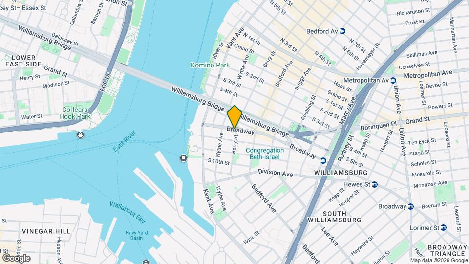 84 Broadway Map and Location Details