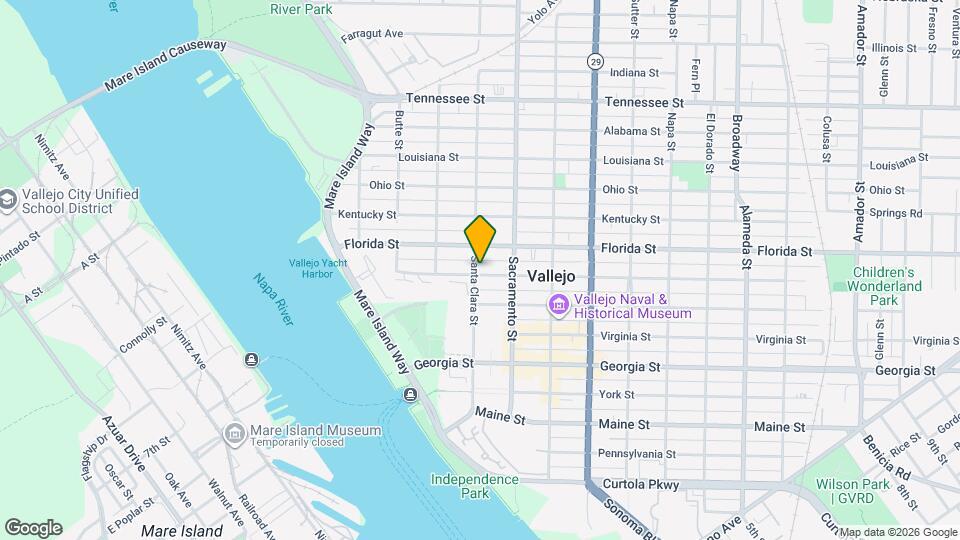 302 Carolina St Map and Location Details