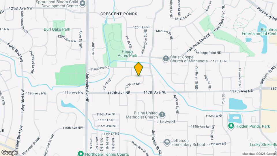 232 Oak Park Dr NE Map and Location Details