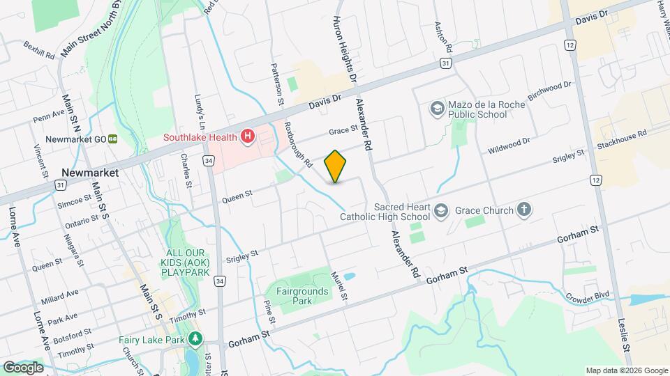 86 Roxborough Rd Map and Location Details