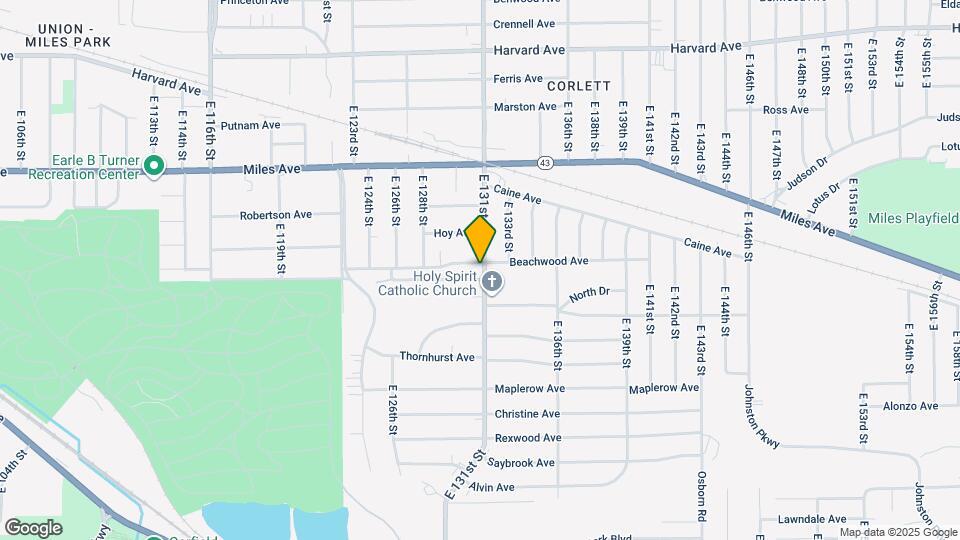 13016 Beachwood Ave Map and Location Details
