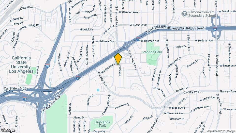 2311 El Paseo Map and Location Details