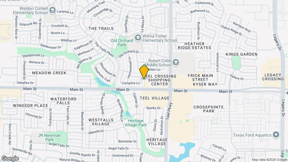 9142 Crenshaw Ln Map and Location Details