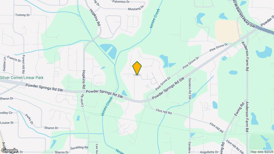 3834 Deercreek Dr Map and Location Details