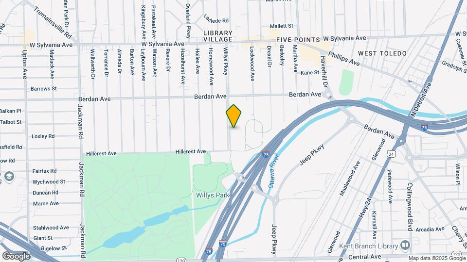 3548 Willys Pkwy Map and Location Details
