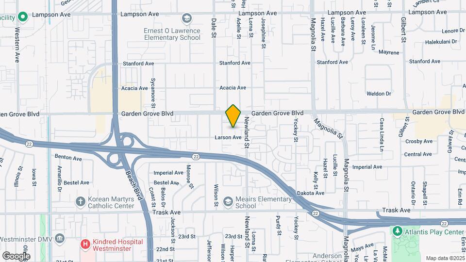 8411 Larson Ave Map and Location Details