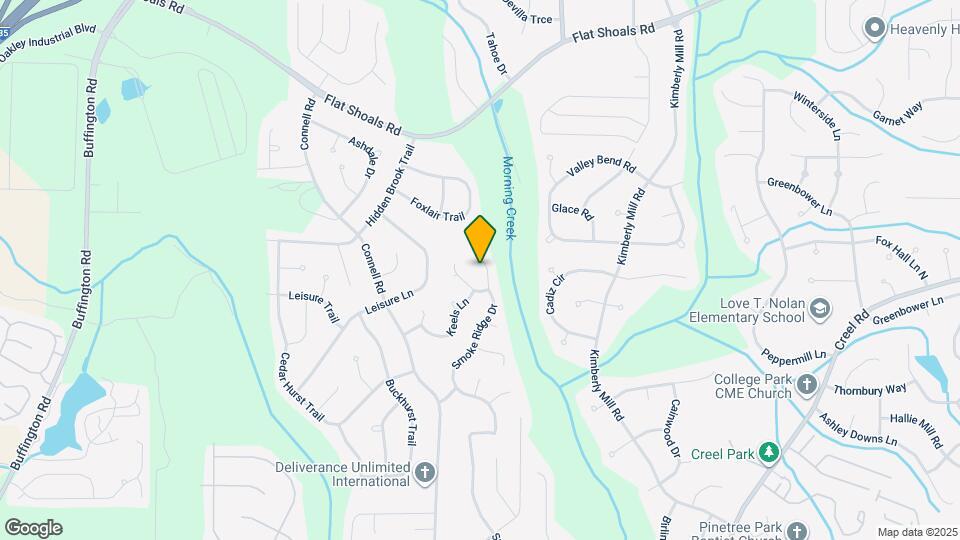 6585 Smoke Ridge Dr Map and Location Details