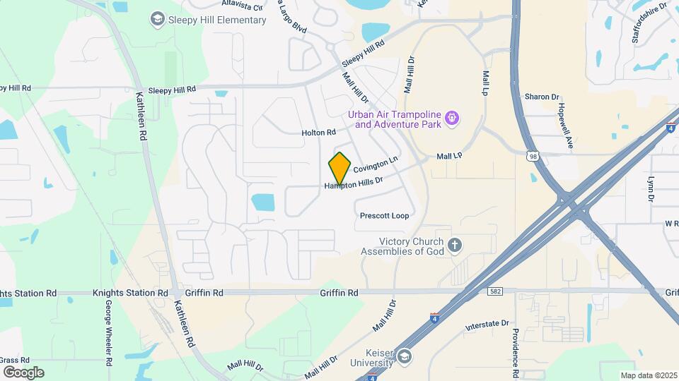 3774 Hampton Hills Dr Map and Location Details
