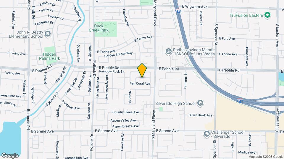 1133 Coral Rainbow Ave Map and Location Details