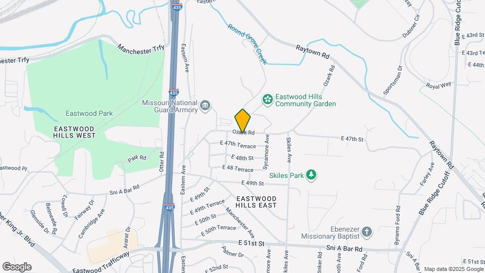 7801 Ozark Rd Map and Location Details