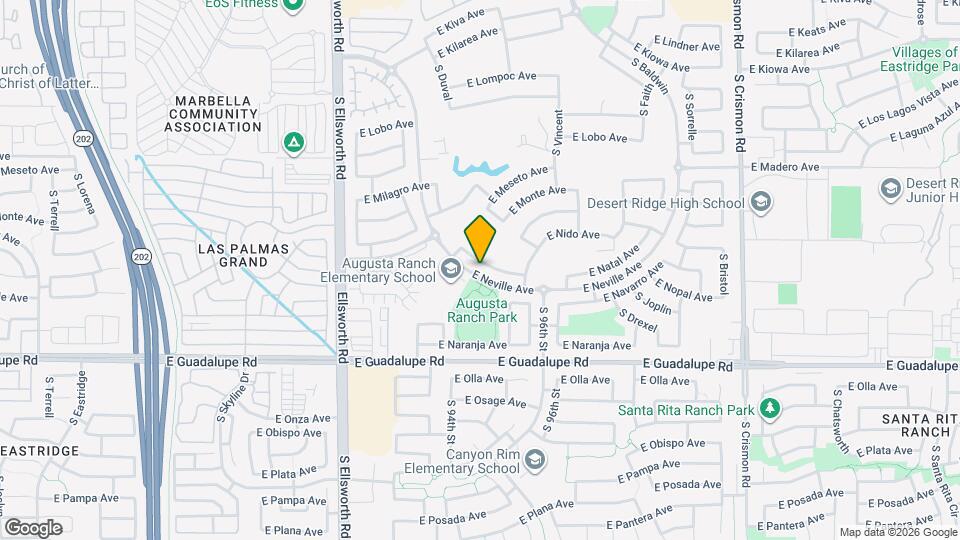 9447 E Natal Ave, Unit 09204 Map and Location Details