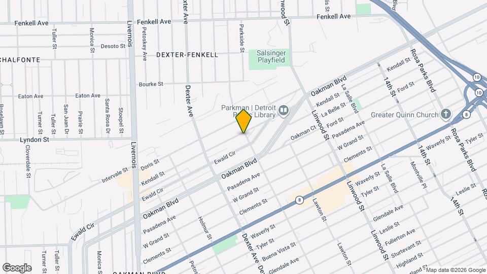 3205 Kendall St Mapa y Detalles de la Ubicación