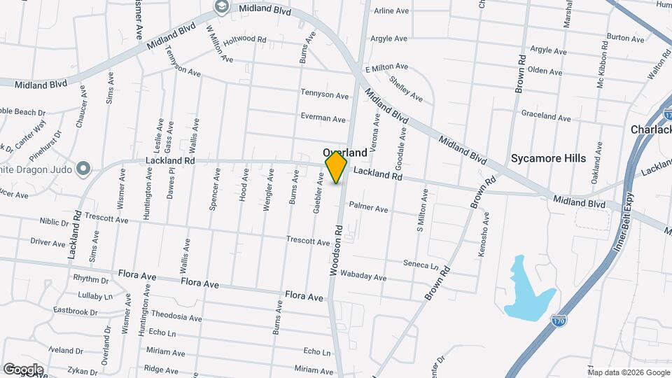 2337 Woodson Rd Map and Location Details