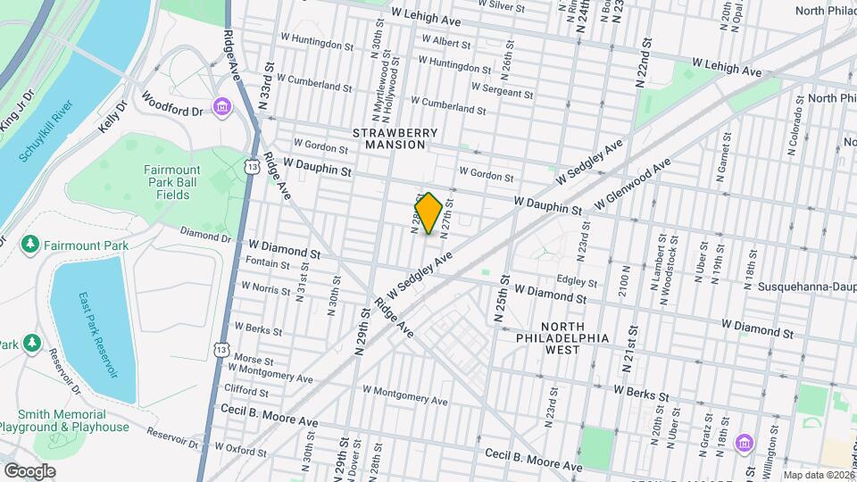 2147 N Marston St Map and Location Details