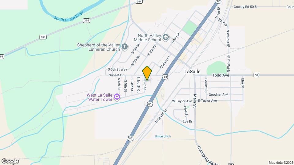 320 S 3rd St Map and Location Details