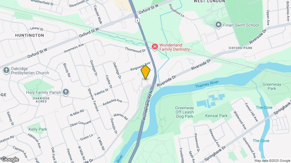 519 Riverside Dr Map and Location Details