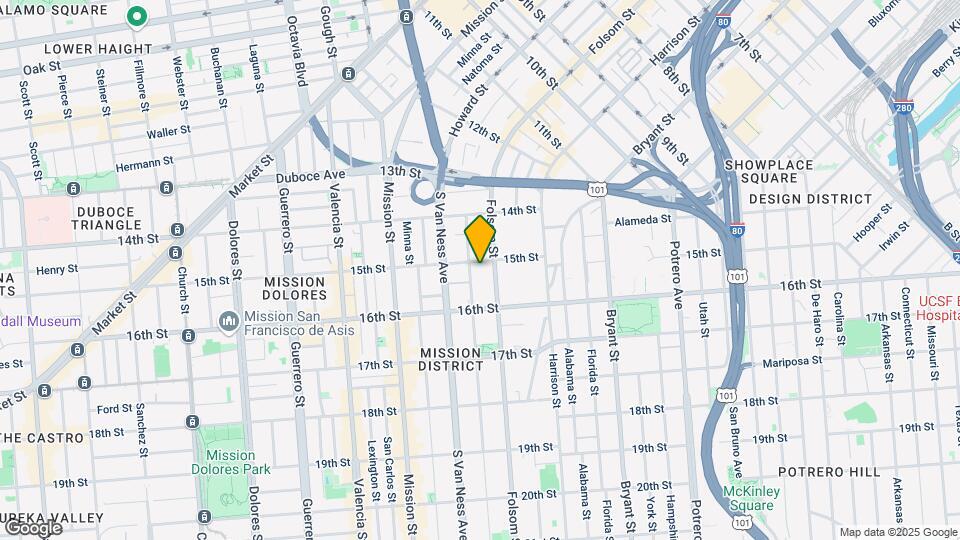 1405-1413 15th St Map and Location Details