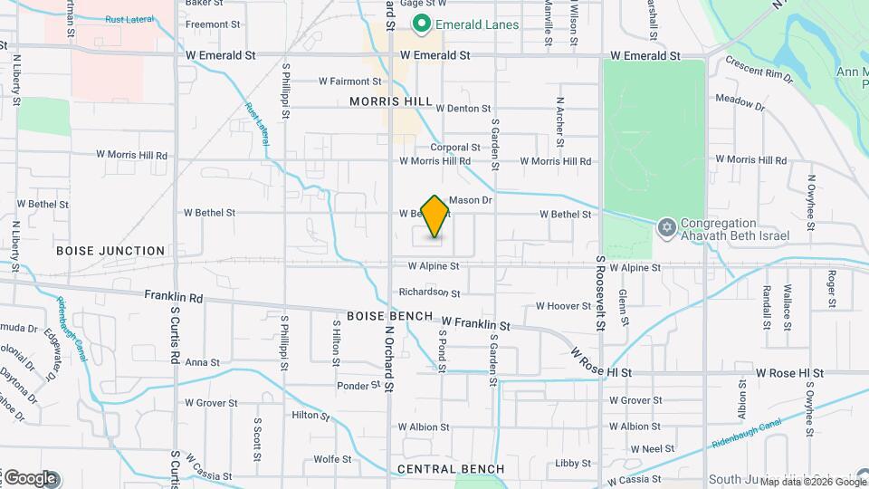 100 W Colby Ln Map and Location Details