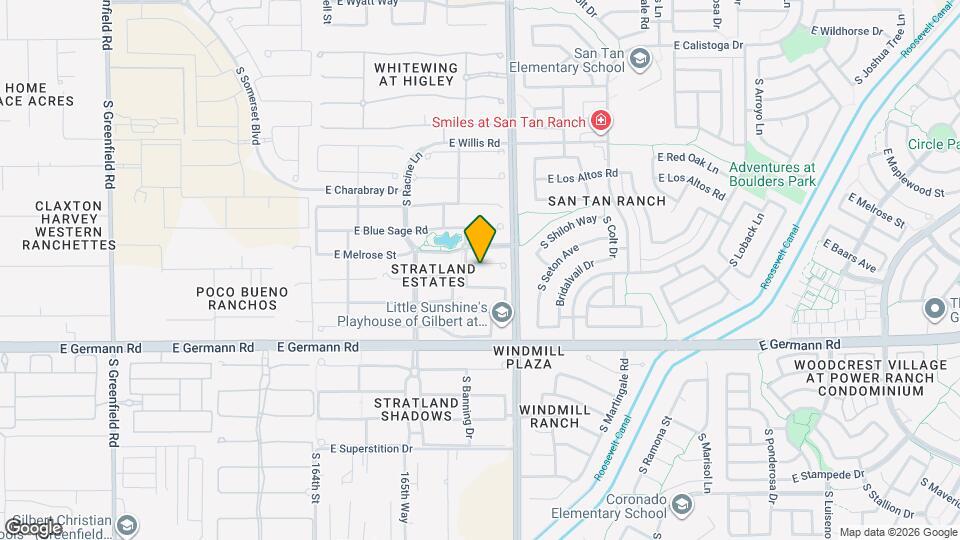 3129 E Battala Ct Map and Location Details