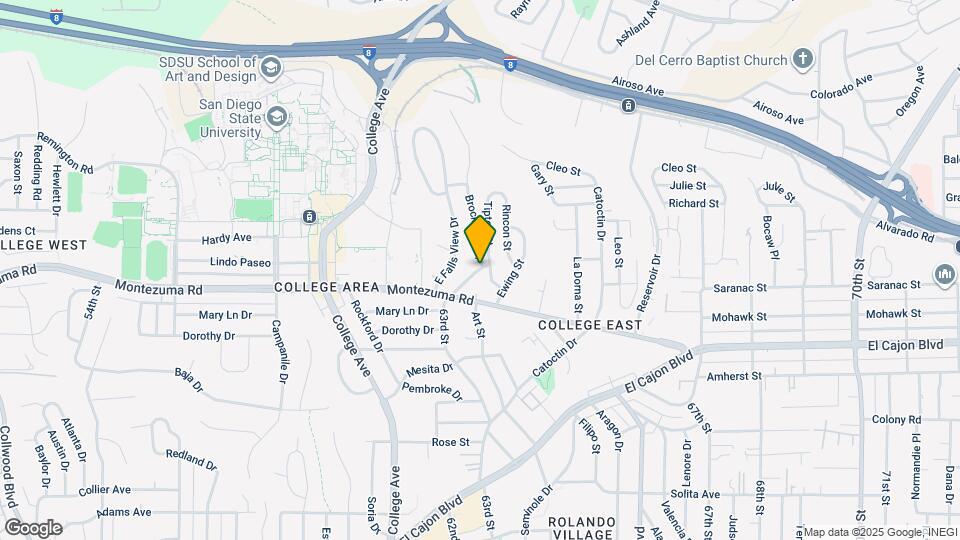 5165 63rd St Map and Location Details