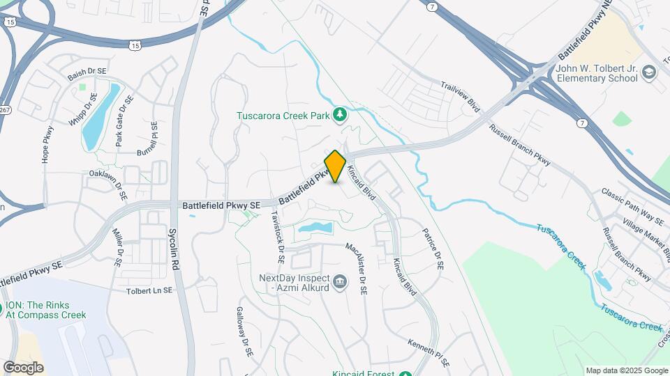 333 Caldwell Terrace SE Map and Location Details