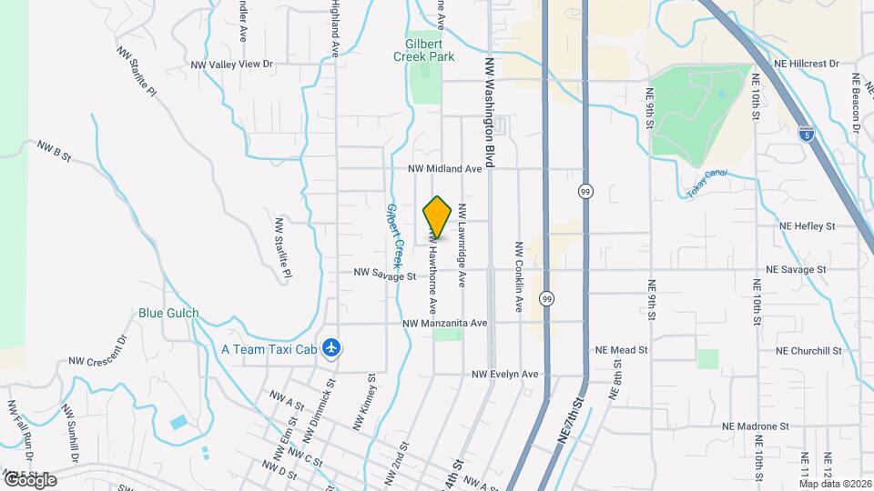 1325 NW Hawthorne Ave Map and Location Details