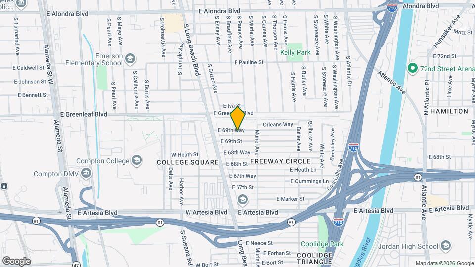 112 E 69th Way, Unit 112 Map and Location Details