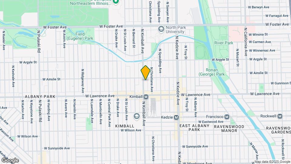 4845 N Kimball Ave-Unit -1J Map and Location Details