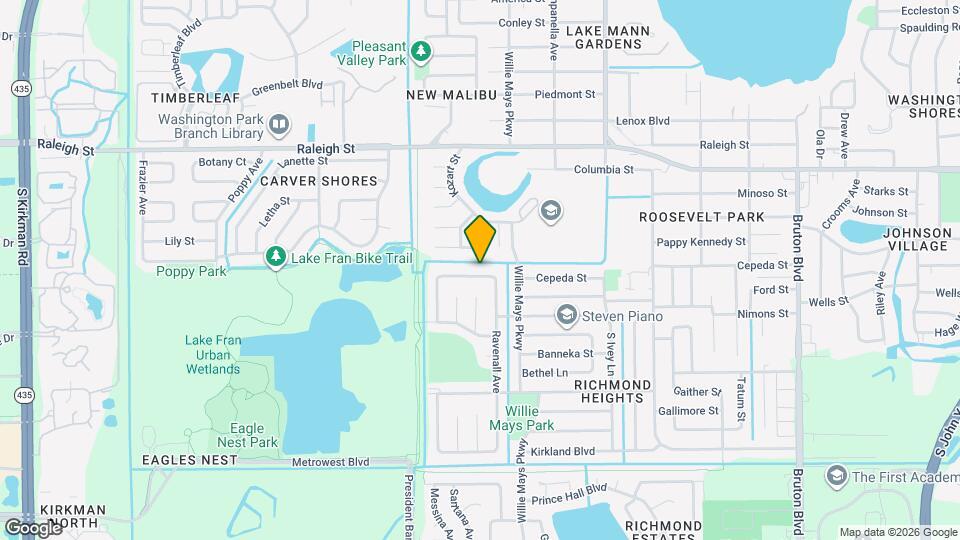 4655 Cepeda St Map and Location Details