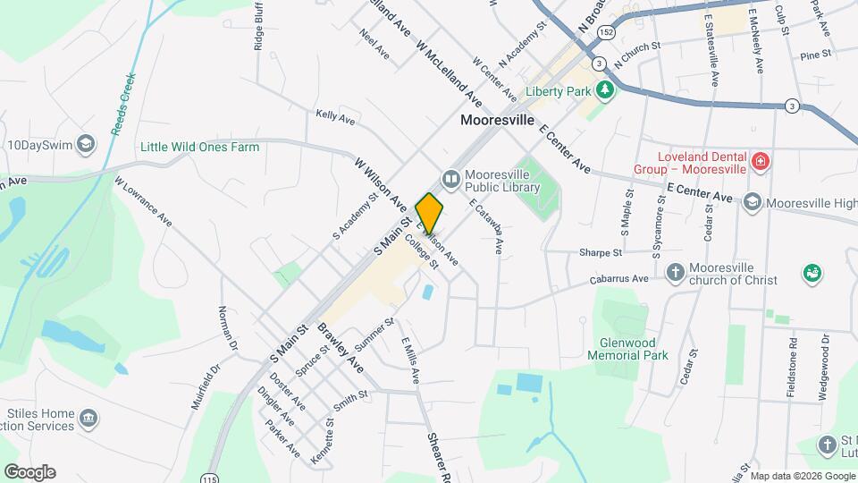 135 E Wilson Ave Map and Location Details