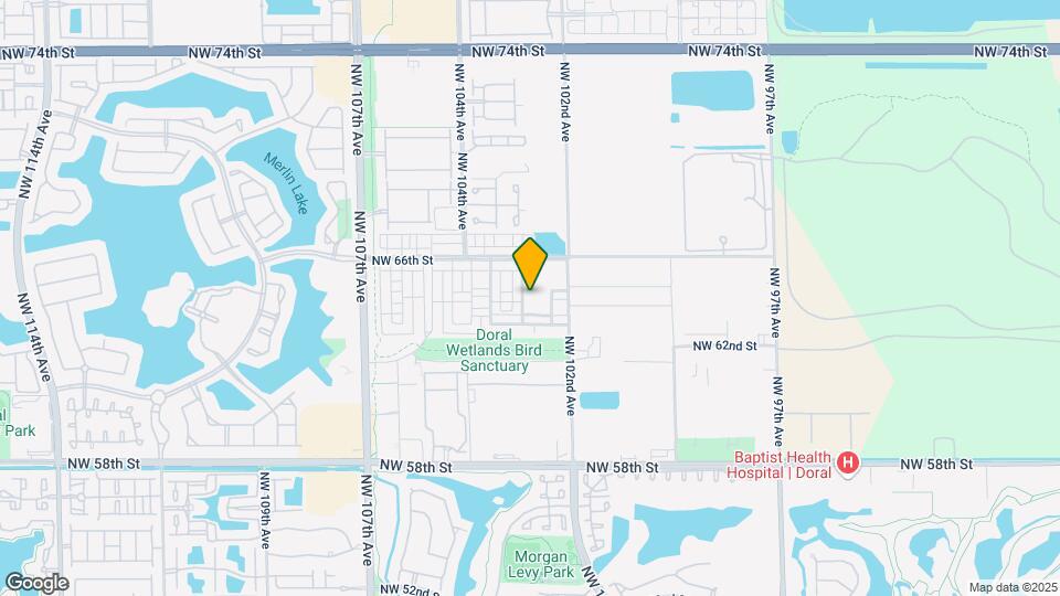 10255 NW 63rd Ter Map and Location Details