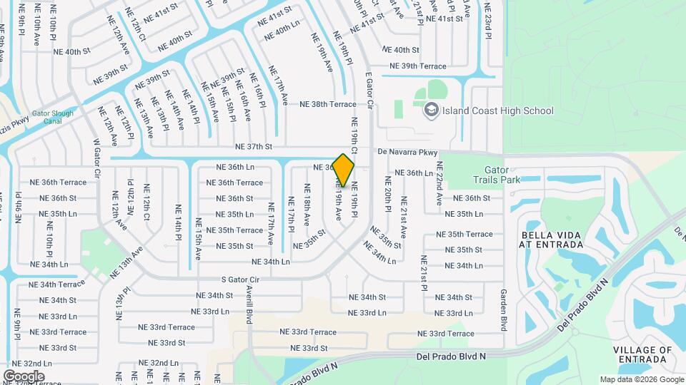 3603 NE 19th Ave Map and Location Details