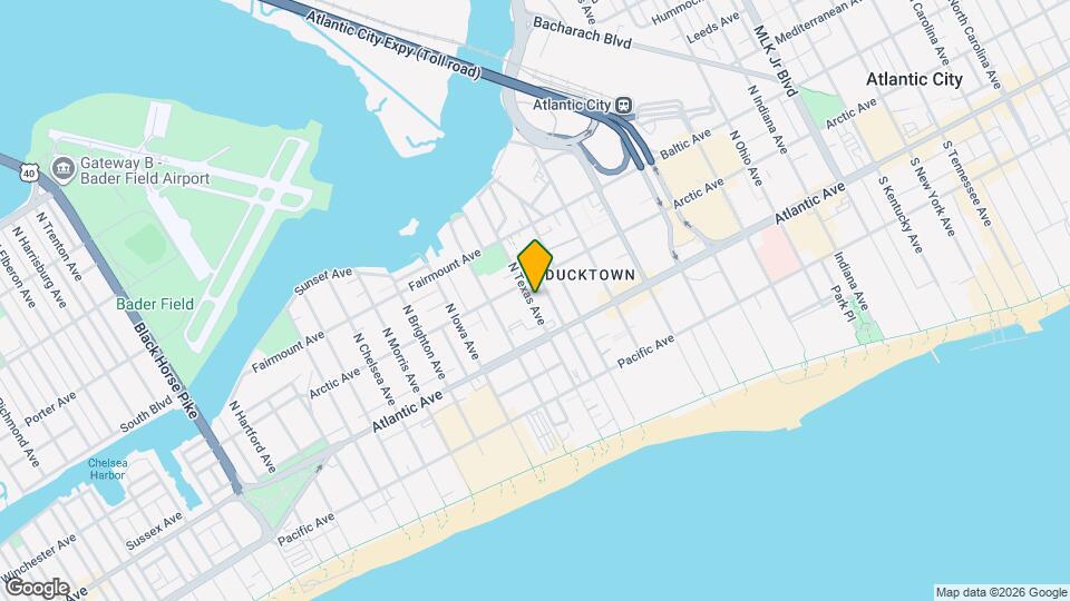 29 N Texas Ave Map and Location Details