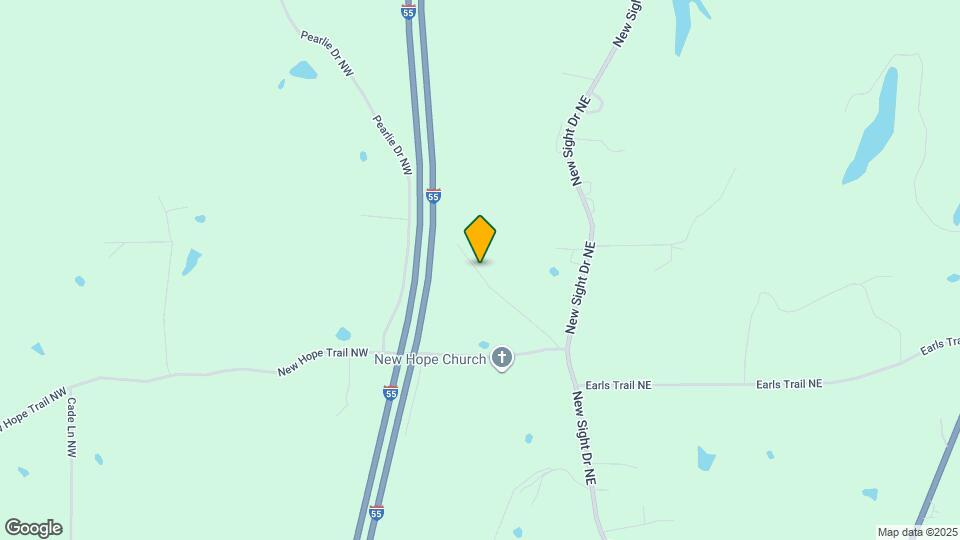 1854 Covington Ln NE Map and Location Details