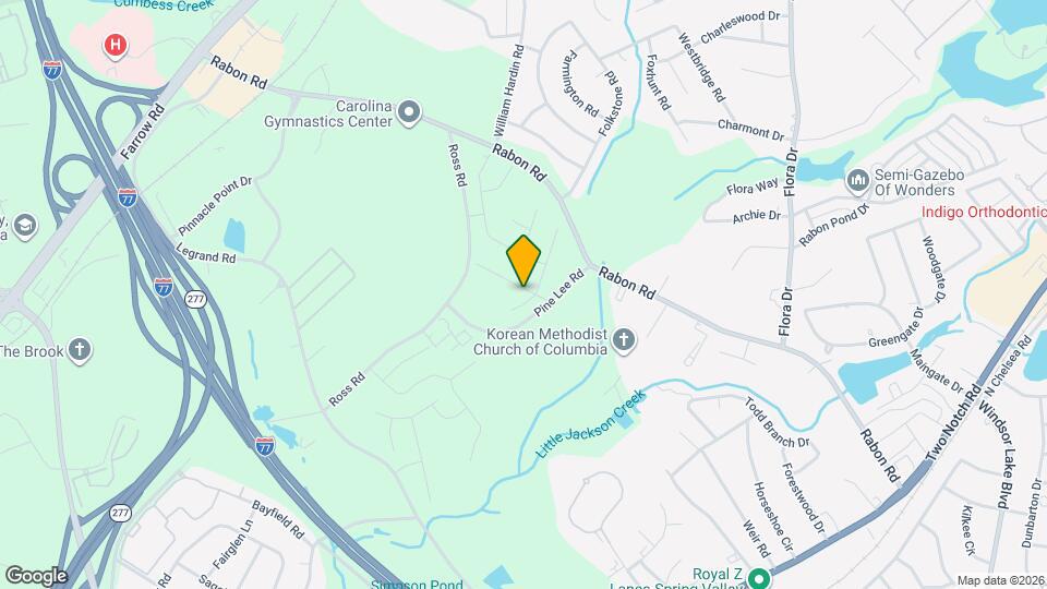 127 Carr Ln Map and Location Details