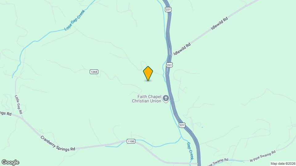 199 Deep Gap Estates Dr Map and Location Details