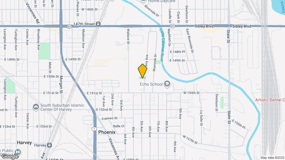 15010 Perry Ave Map and Location Details