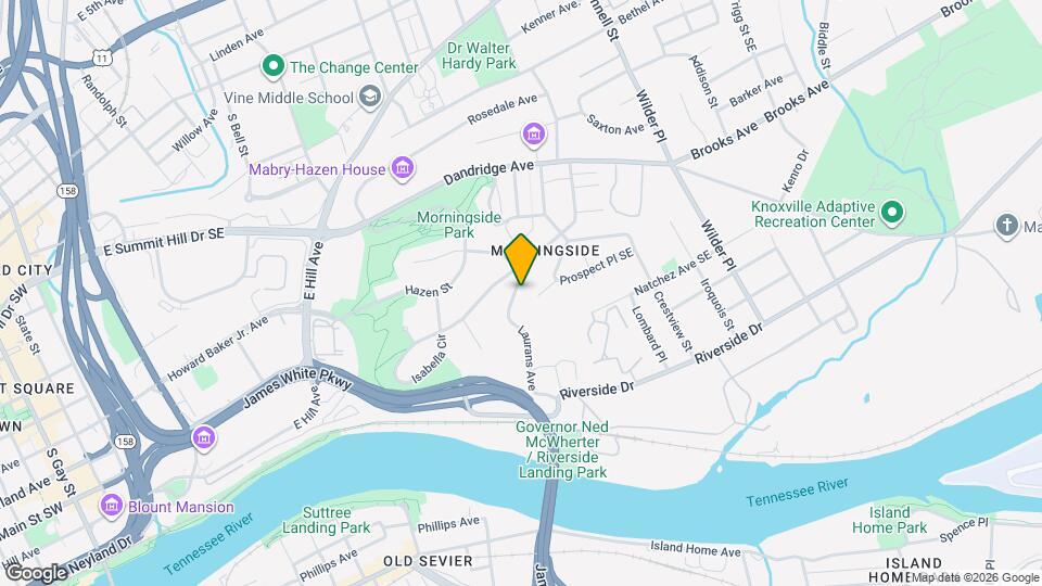 1911 Laurans Ave Map and Location Details